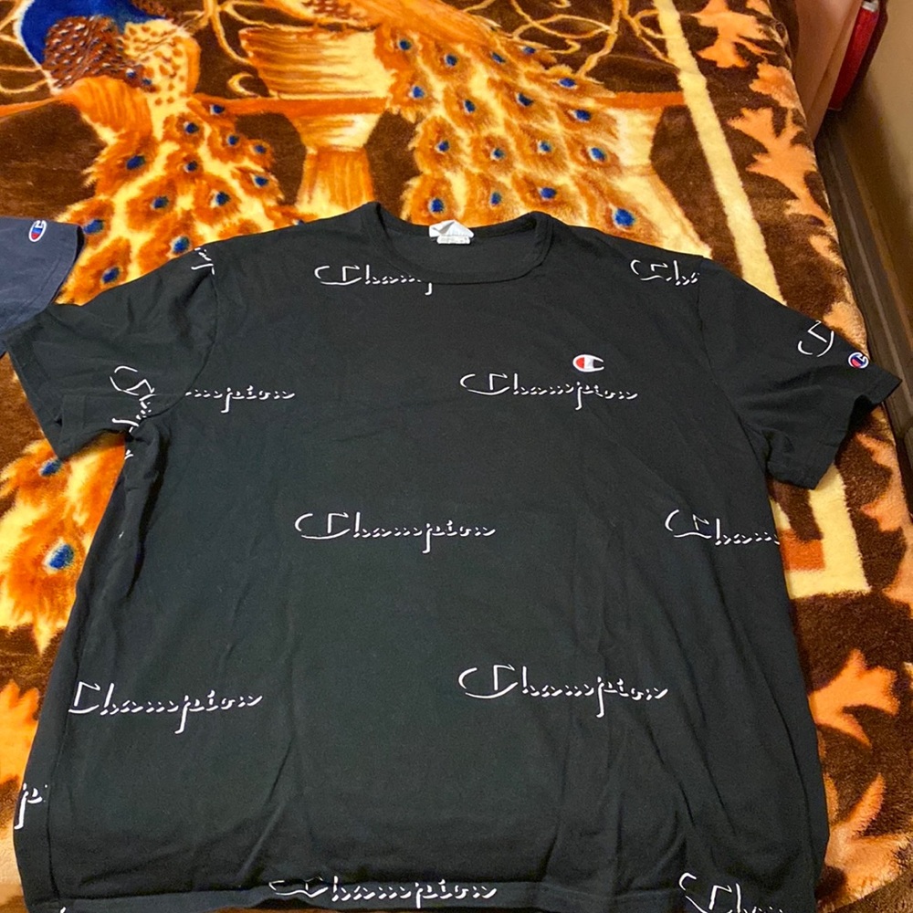 All over print t shirt champion